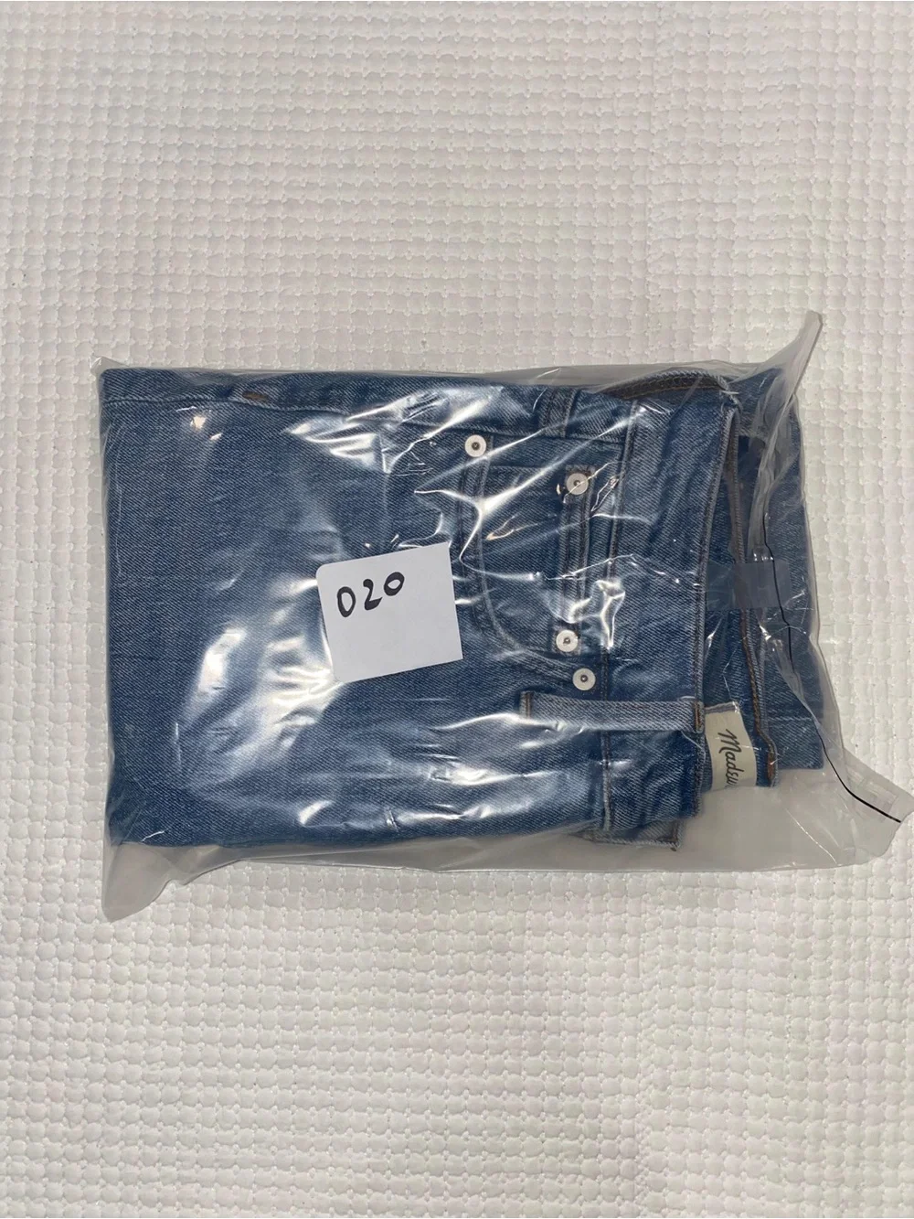 Madewell The Perfect Vintage Jean Women 24P Blue High Rise Straight‎ Crop Ankle